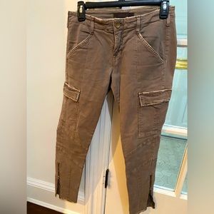 J Brand Skinny zip leg jeans